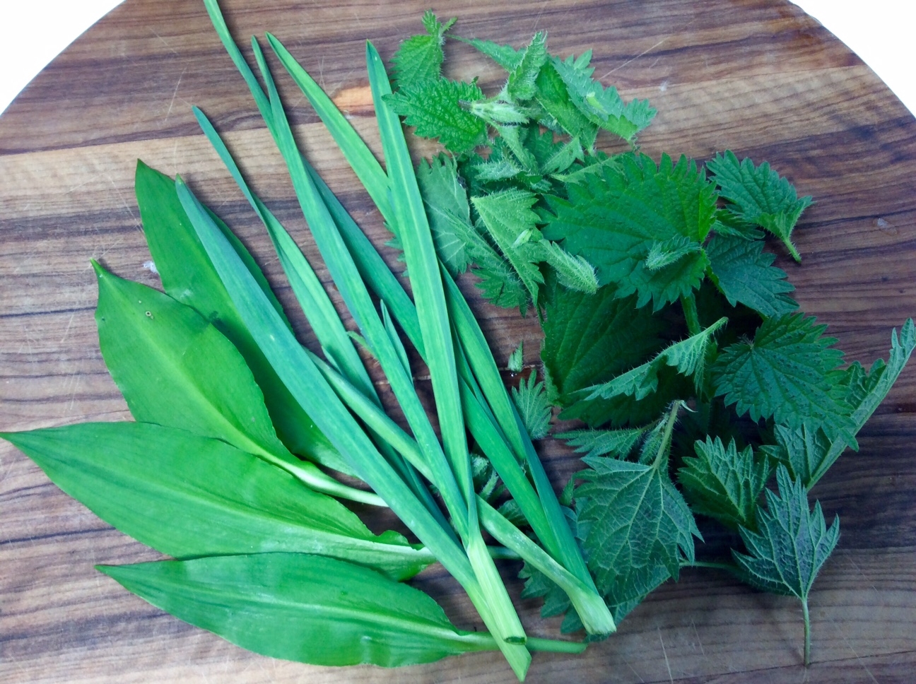 Chez Maximka Wild garlic and nettle soup
