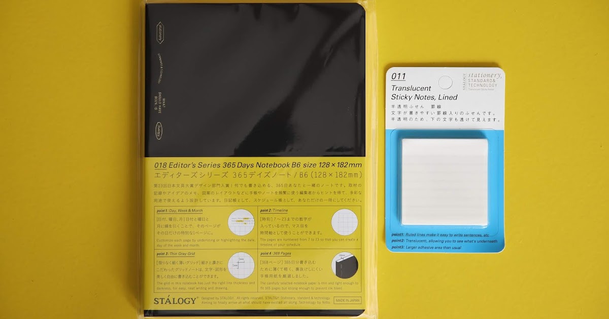 PAPER REVIEW STALOGY 365 DAYS NOTEBOOK The Pencilcase Blog