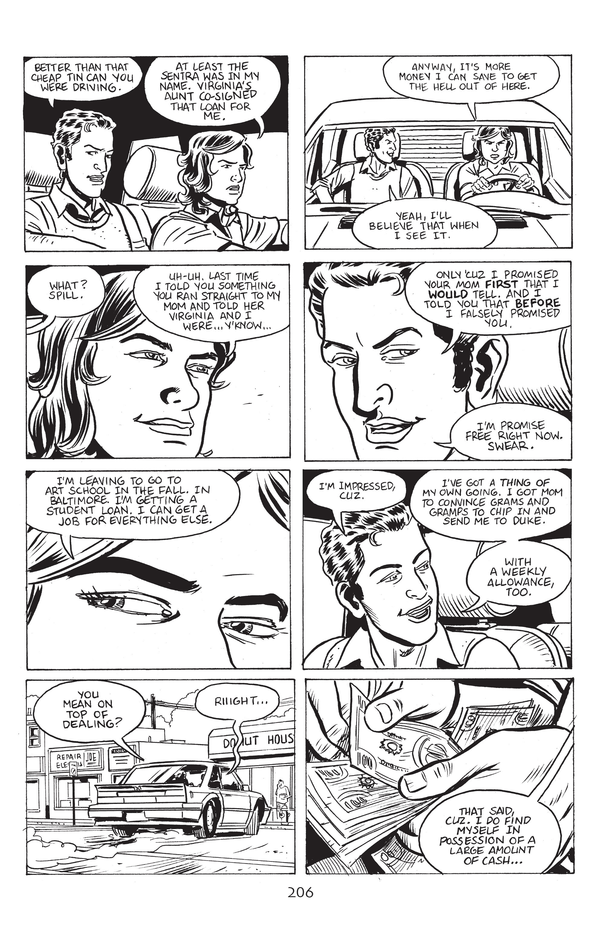 Read online Stray Bullets: Killers comic -  Issue #8 - 9