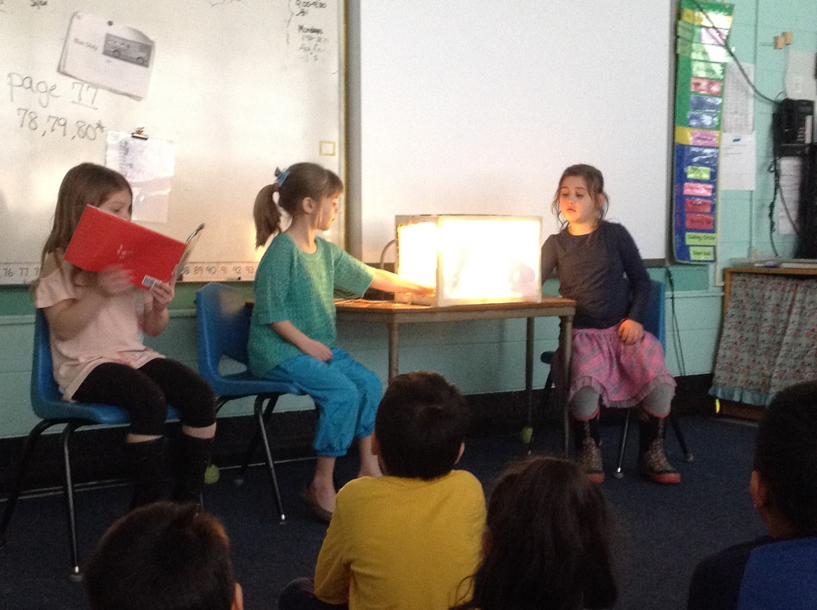 Orly's Room First Grade Shadow Puppet Shows