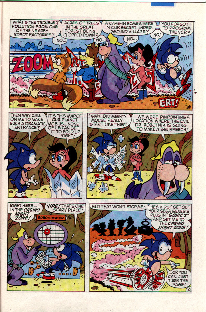 Read online Sonic The Hedgehog comic -  Issue #1 - 17