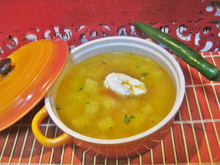 Ciorba de cartofi cu varza murata