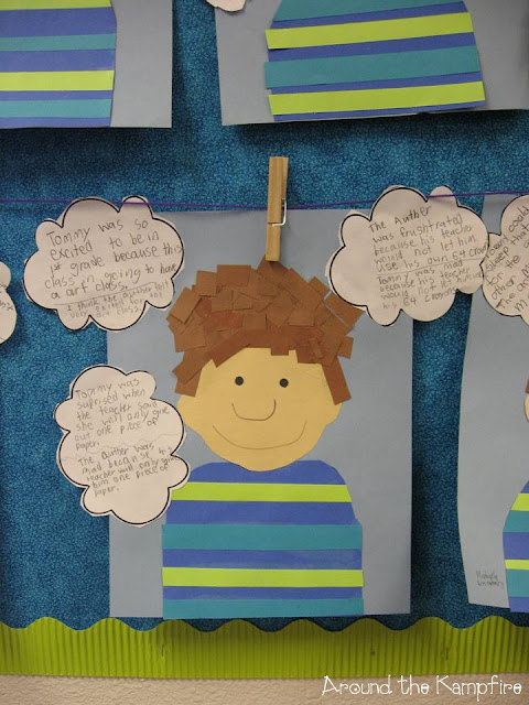 Author's viewpoint writing craft for The Art Lesson by Tomie dePaola