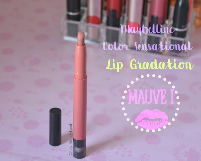 Review N Swatches - Maybelline Color Sensational Lip Gradation Mauve1