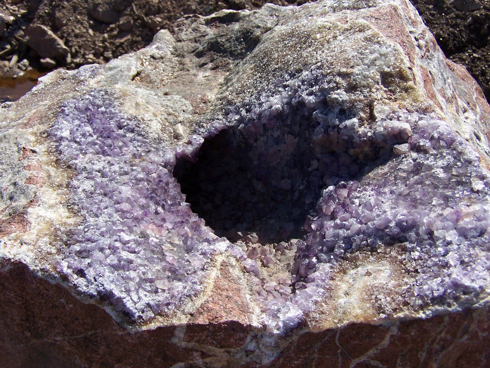 Our Blessed Chaos Day 2 Amethyst mine