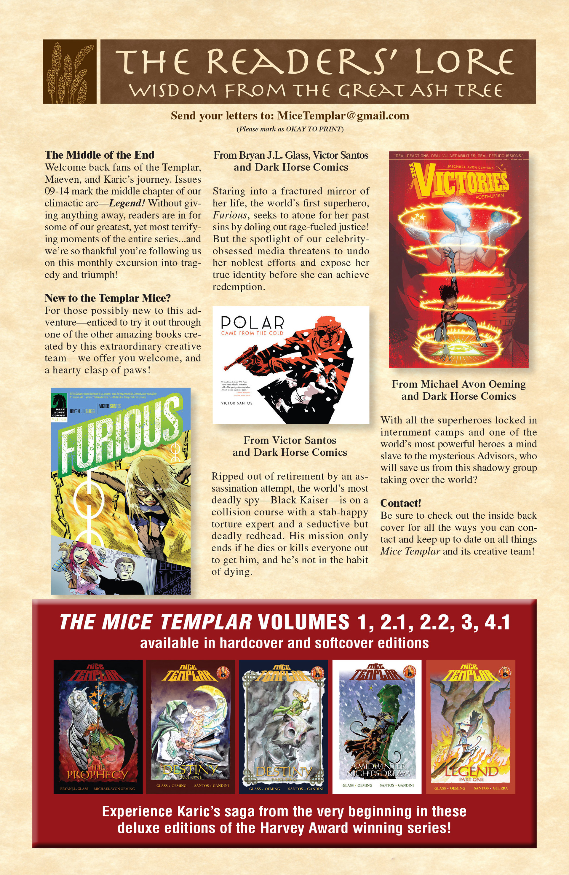 The Mice Templar Volume 4: Legend issue 9 - Page 28
