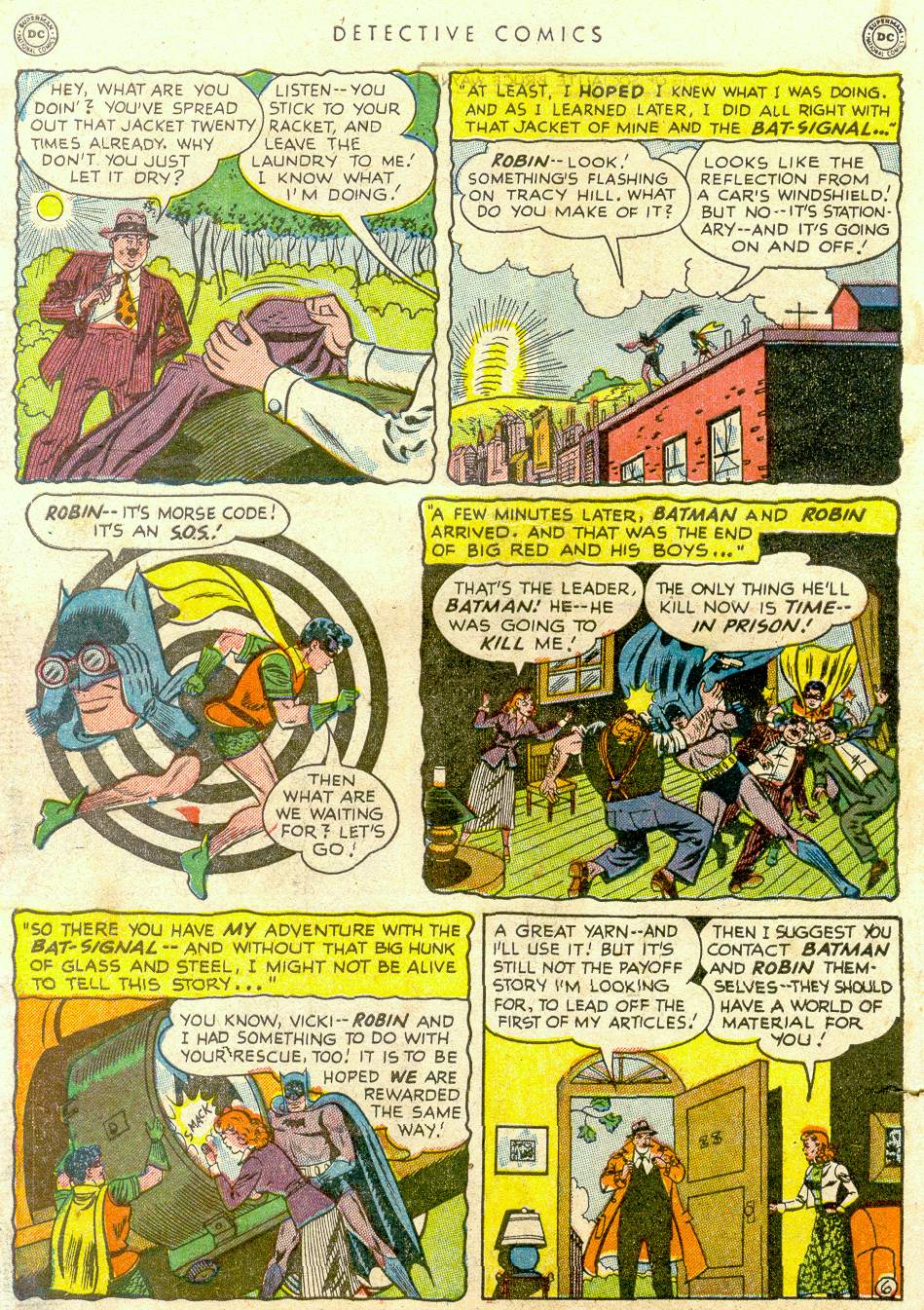 Read online Detective Comics (1937) comic -  Issue #164 - 8