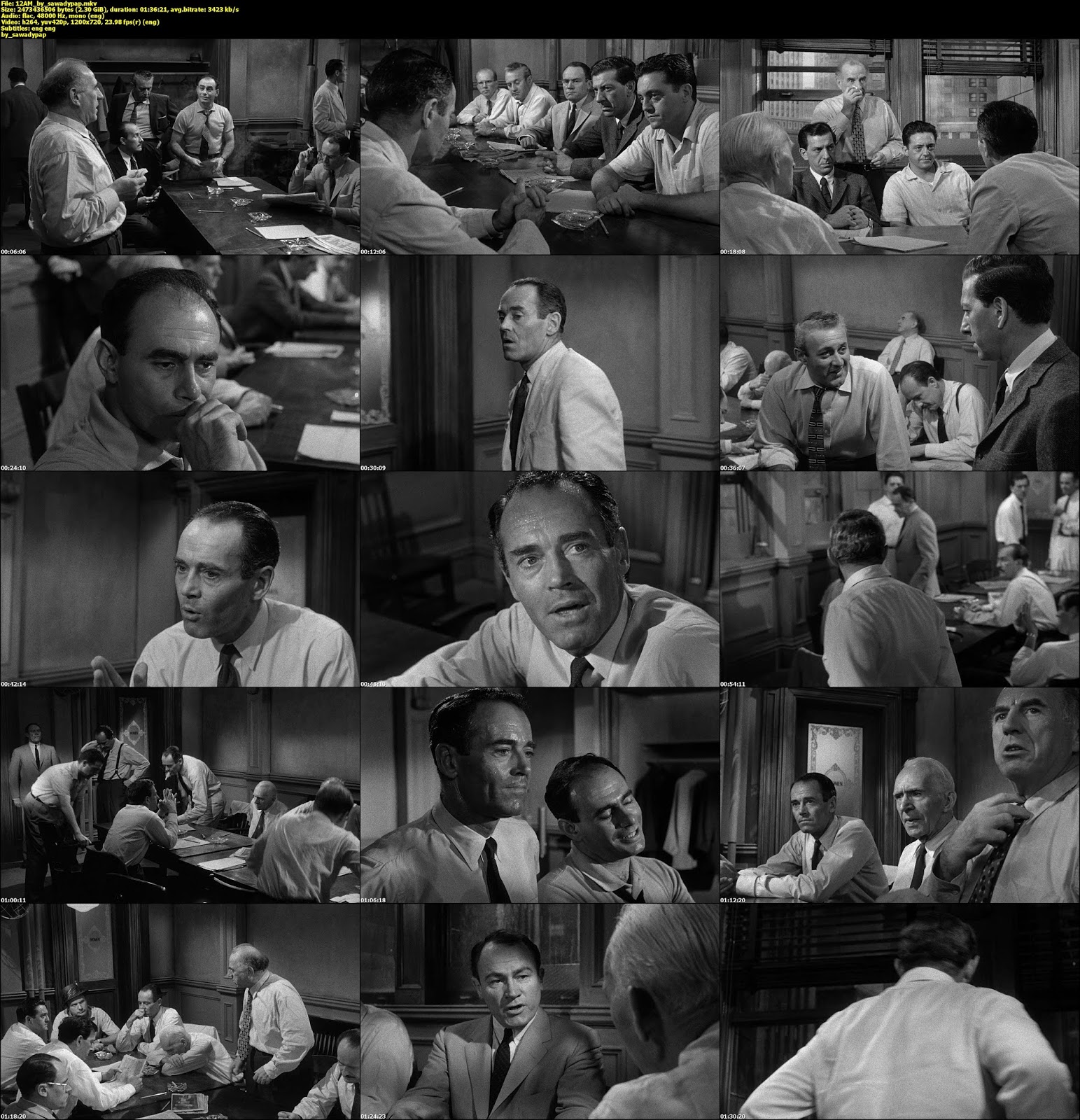 12 Angry Men [1957] [BluRayRip 720p] [Subtitulada]