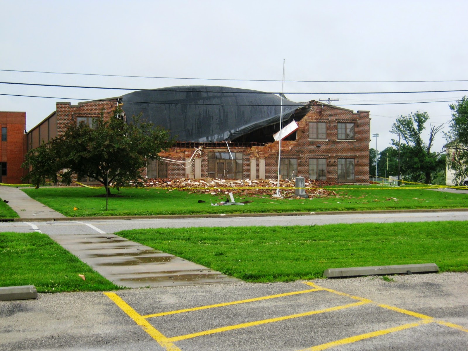 Observations in Agriculture Gillespie High School Gym Restored