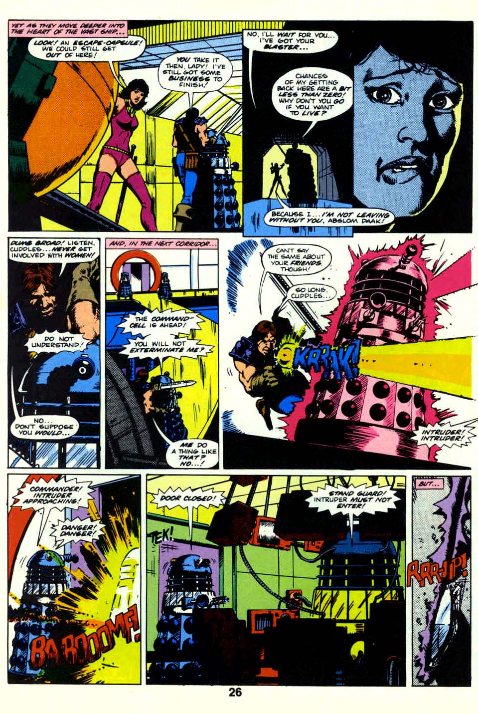 Read online Doctor Who (1984) comic -  Issue #8 - 28