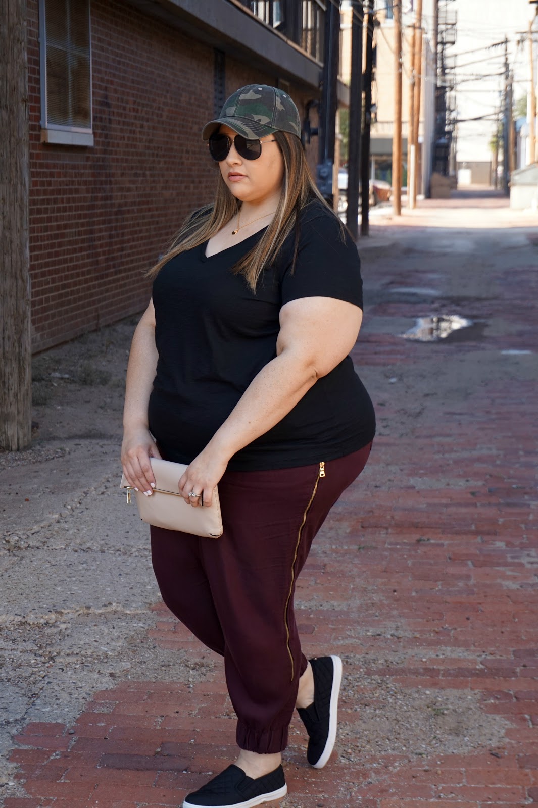 Plus Size Fall Edgy Outfit // Beauty With Lily - A West Texas Beauty, Fashion & Lifestyle Blog