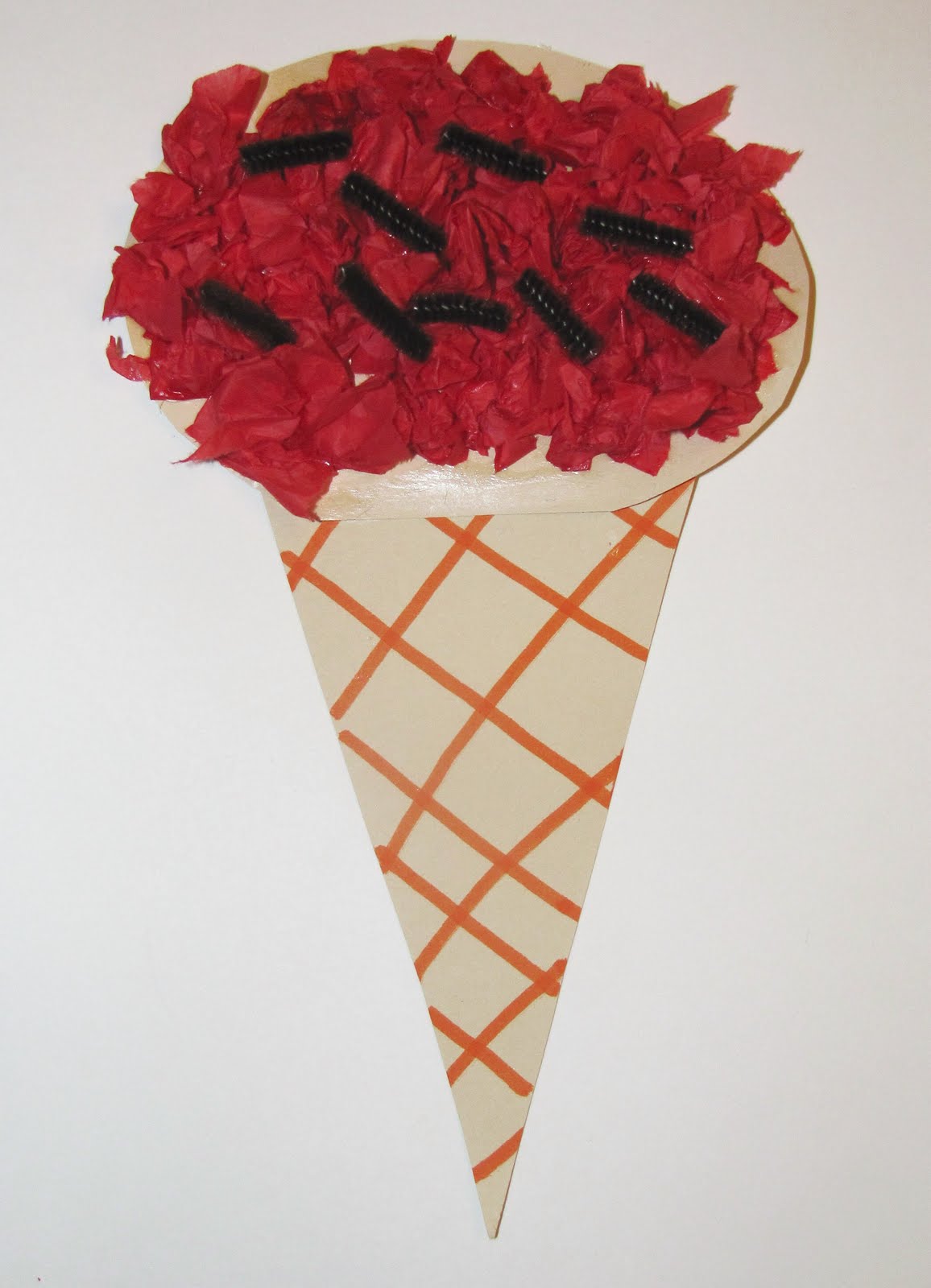 itmom Tissue Paper Ice Cream Cones