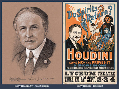 Harry Houdini. Magician, Illusionist, Escape Artist and Freemason. by Travis Simpkins