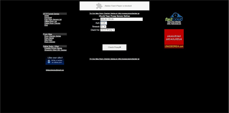 Contentisi - HTTP Tunnel Proxy Checker Contentisi - HTTP Tunnel Proxy Checker