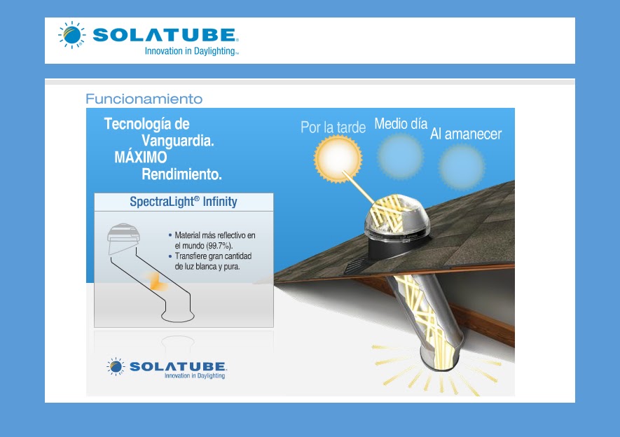 EXPO INDICADOR DE PROVEEDORES DE LA CONSTRUCCIÓN Y EL DISEÑO.: SOLATUBE