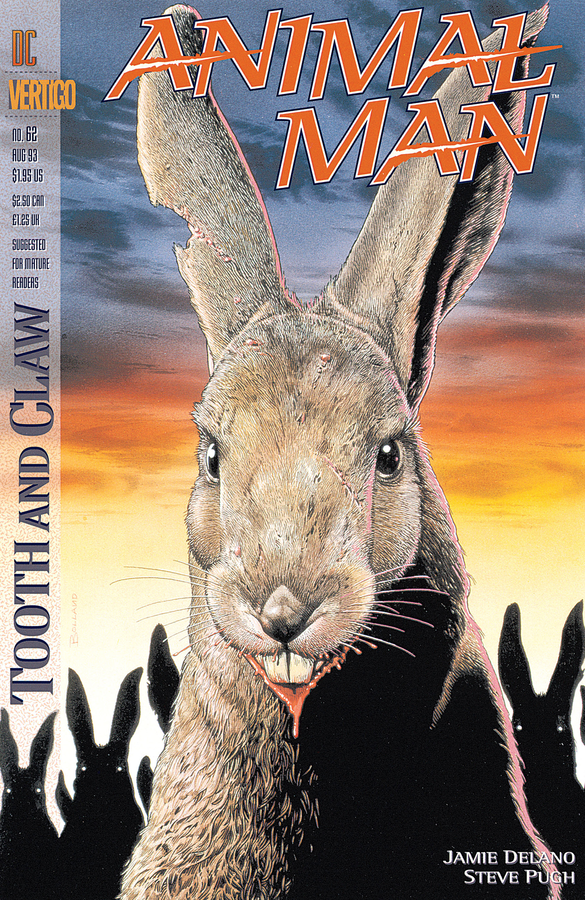 Read online Animal Man (1988) comic -  Issue #62 - 1