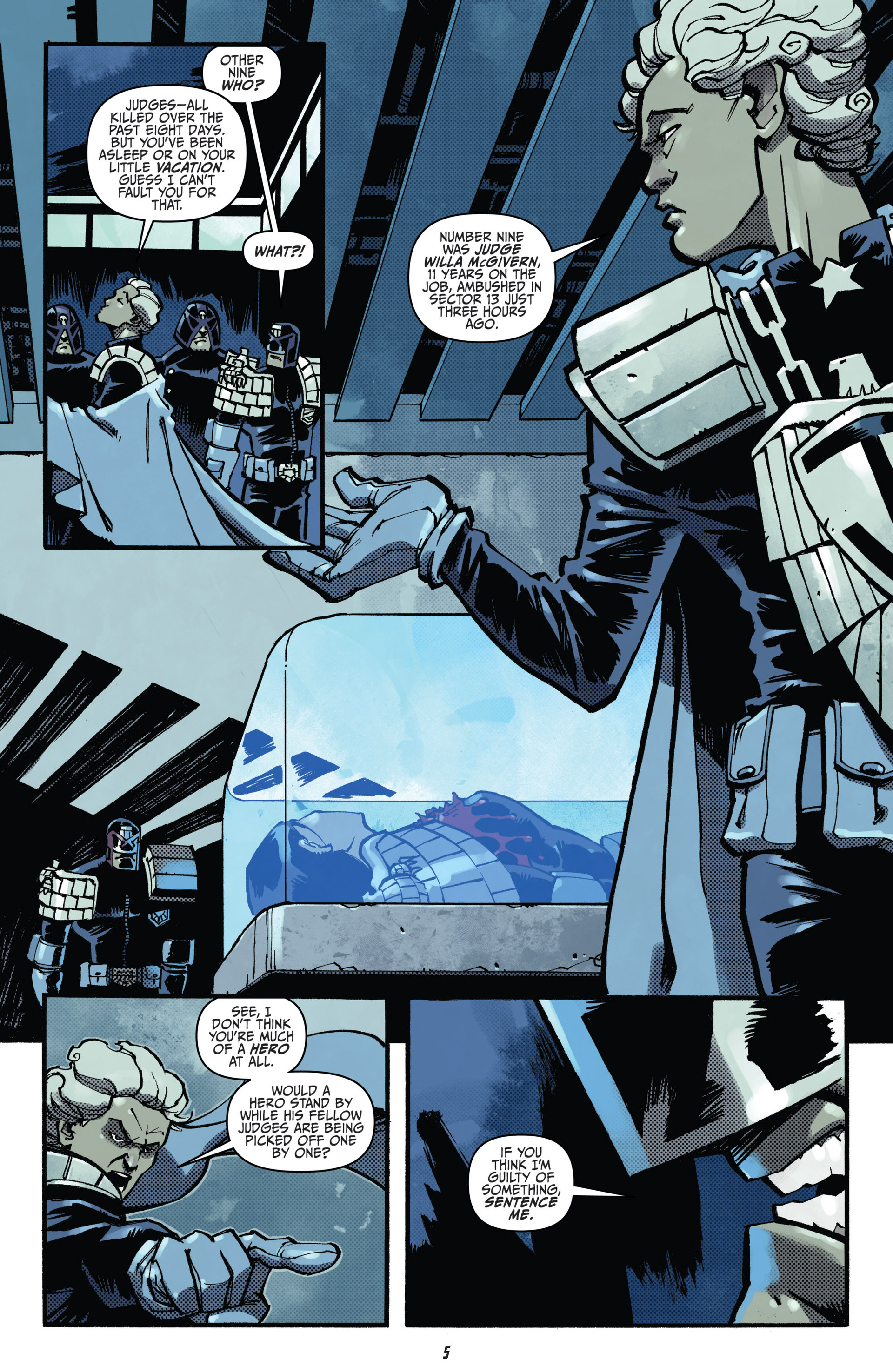 Read online Judge Dredd (2012) comic -  Issue #14 - 7