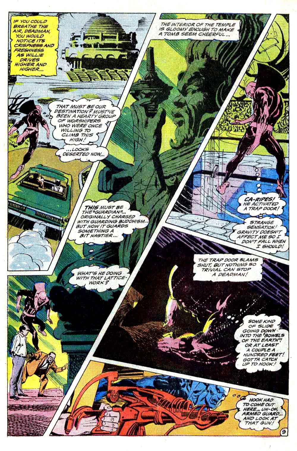 Strange Adventures v1 #215 dc 1960s silver age comic book page art by Neal Adams Strange Adventures v1 #215 dc 1960s silver age comic book page art by Neal Adams