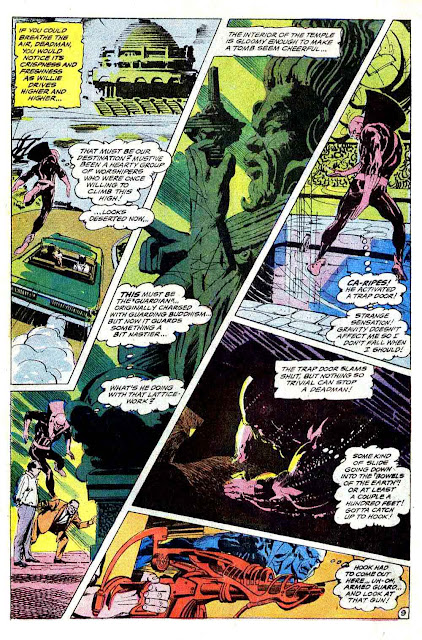 Strange Adventures v1 #215 dc 1960s silver age comic book page art by Neal Adams Strange Adventures v1 #215 dc 1960s silver age comic book page art by Neal Adams