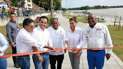 Quibdó recibió la primera fase del Malecón, con una inversión de 13 mil millones de pesos