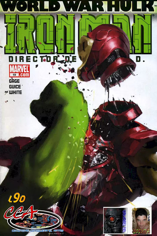 World War Hulk: Iron Man - Director of S.H.I.E.L.D. (2007 | Comics | Español)