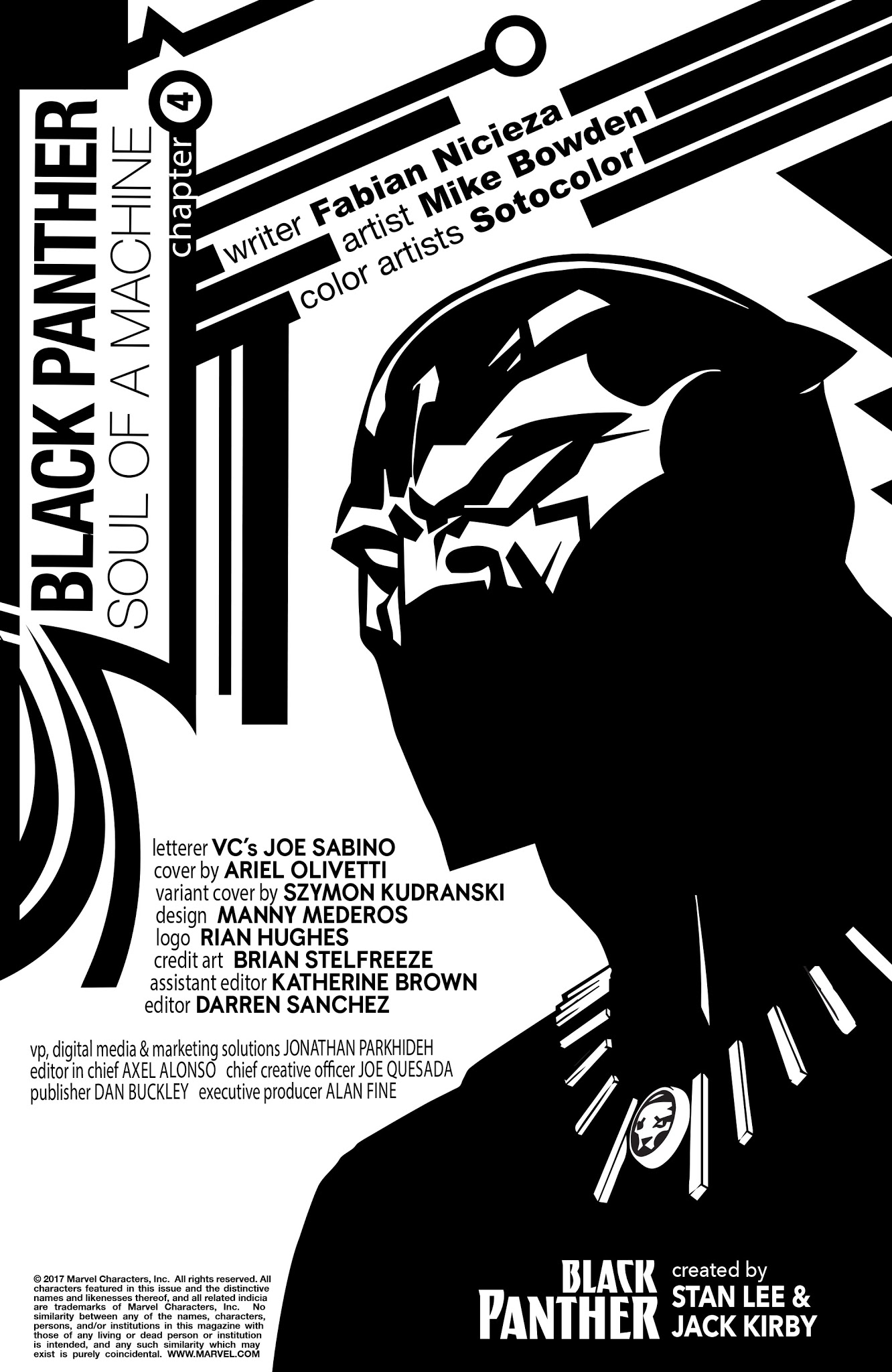 Black Panther: Soul of a Machine 4 Page 1