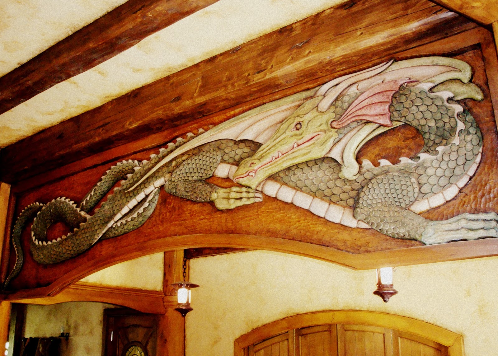 thoughts from the girl next door The Green Dragon Inn.