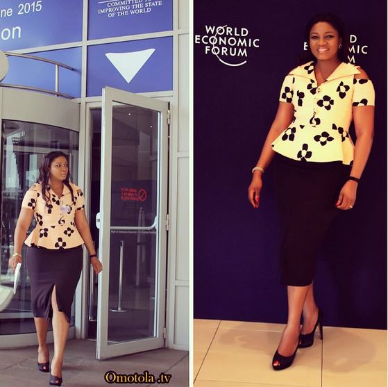 Omotola In South Africa