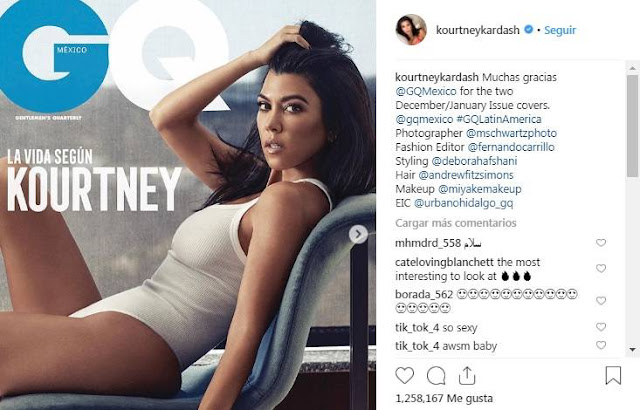Kourtney Kardashian sorprende 'detrás de escena' en transparencias
