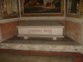Agostini Bassi's tomb in the church of San Francesco