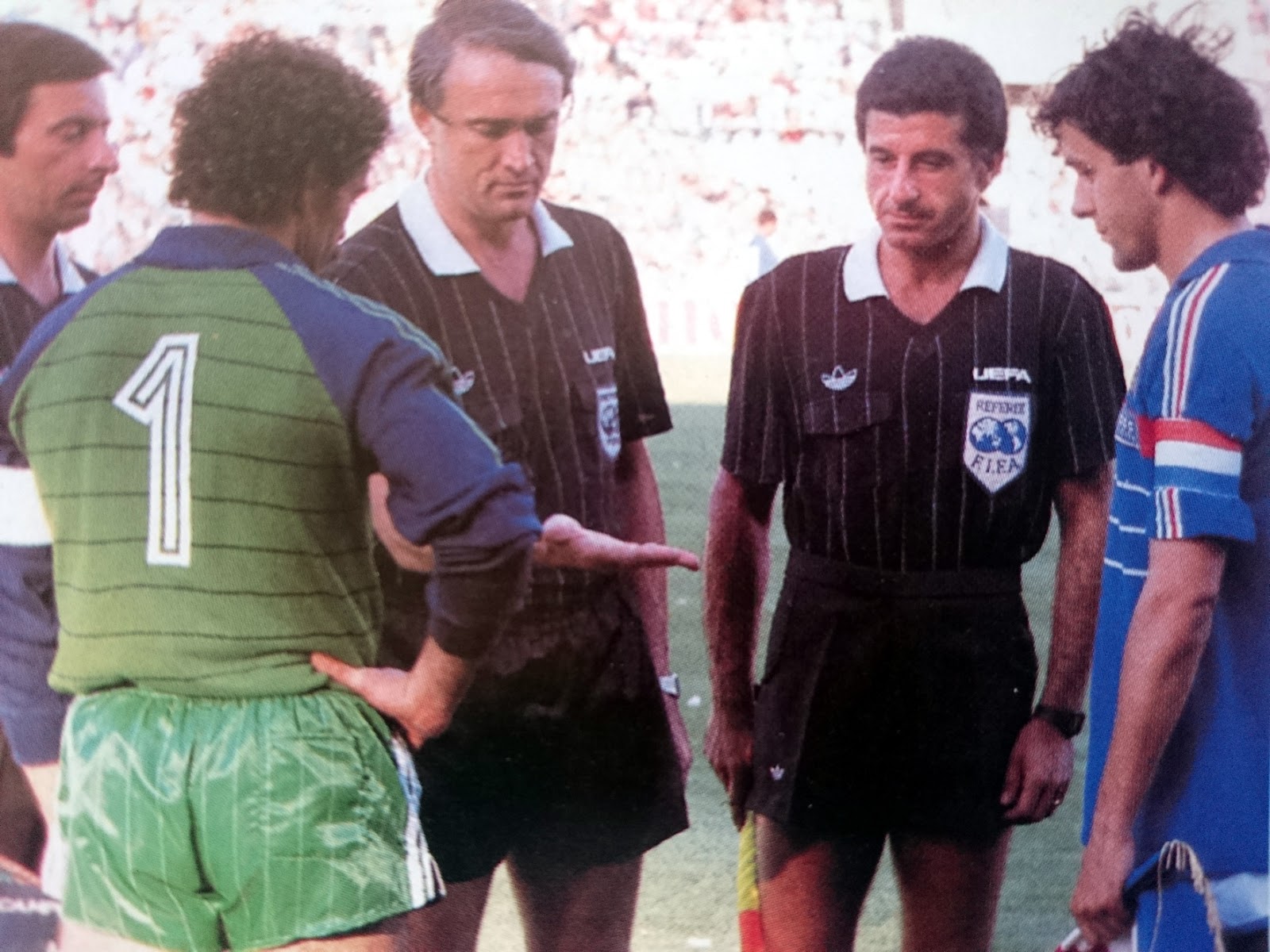 THE VINTAGE FOOTBALL CLUB FRANCEPortugal EURO 1984.