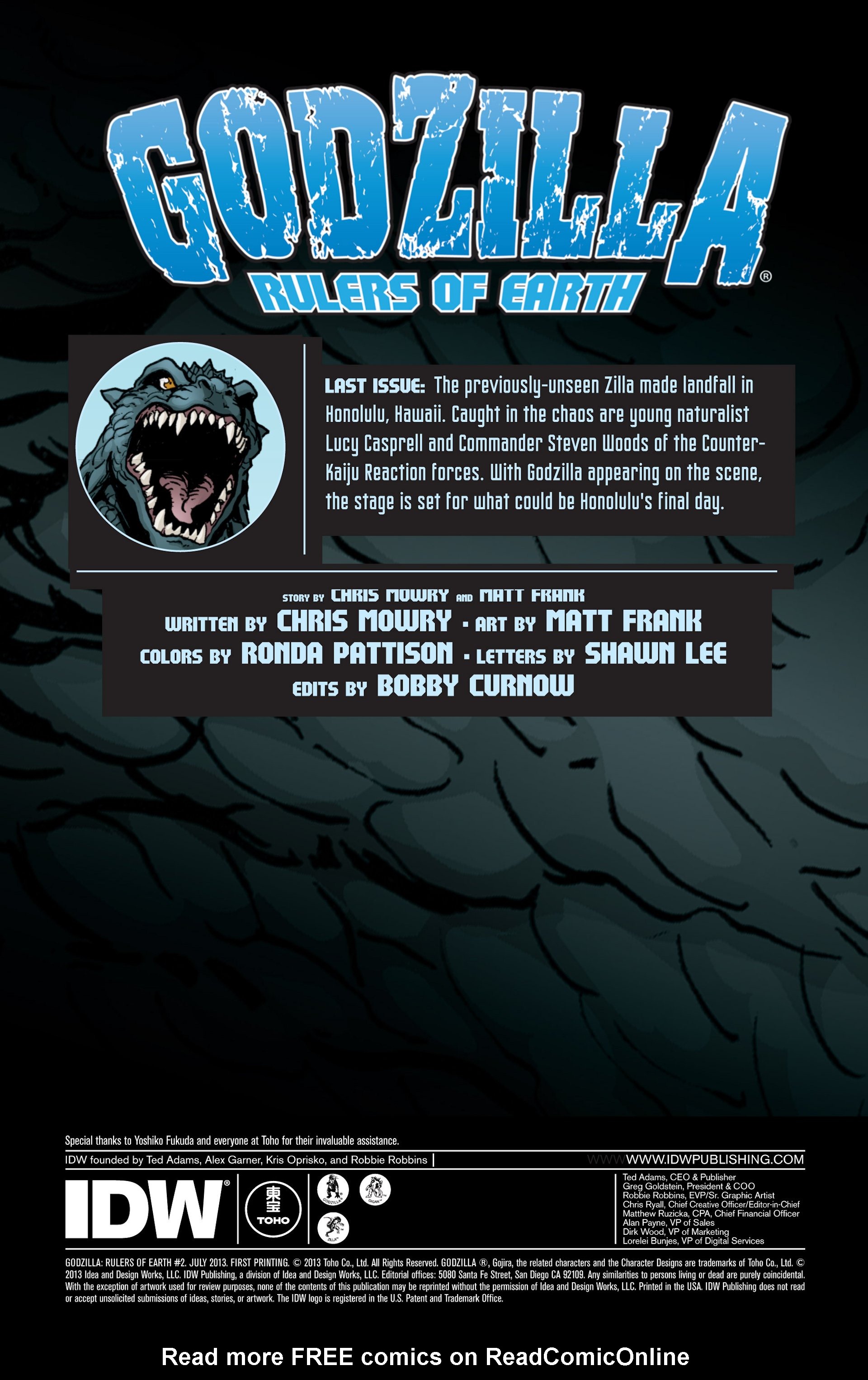 Read online Godzilla: Rulers of Earth comic -  Issue #2 - 5