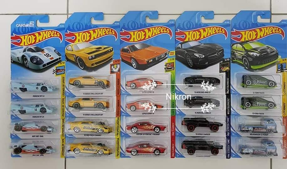 hot wheels lot e 2018