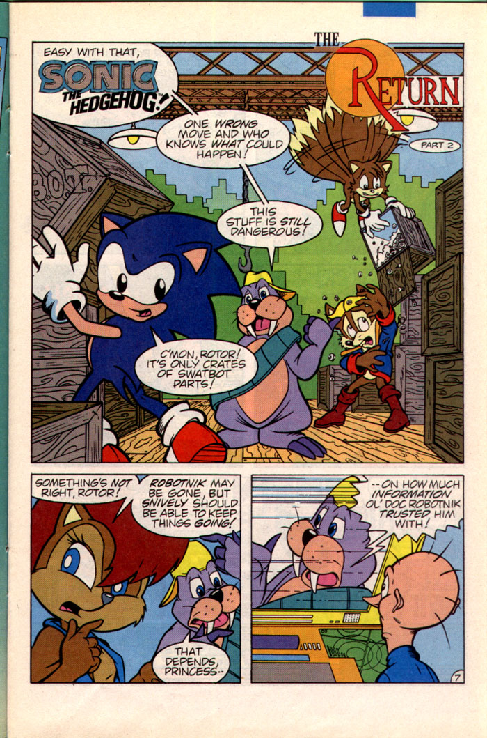 Read online Sonic The Hedgehog comic -  Issue #22 - 8