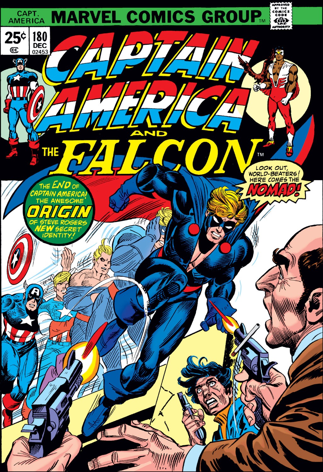 Read online Captain America (1968) comic -  Issue #180 - 1