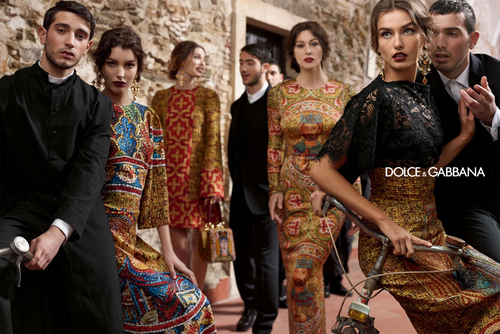 Monica Bellucci Dolce And Gabbana 2022