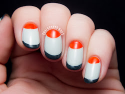 moon half french nail manicure mod tip nails designs feels chose combination kind styletic