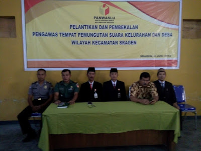 PANWAS TPS WIL. KEC SRAGEN DILANTIK