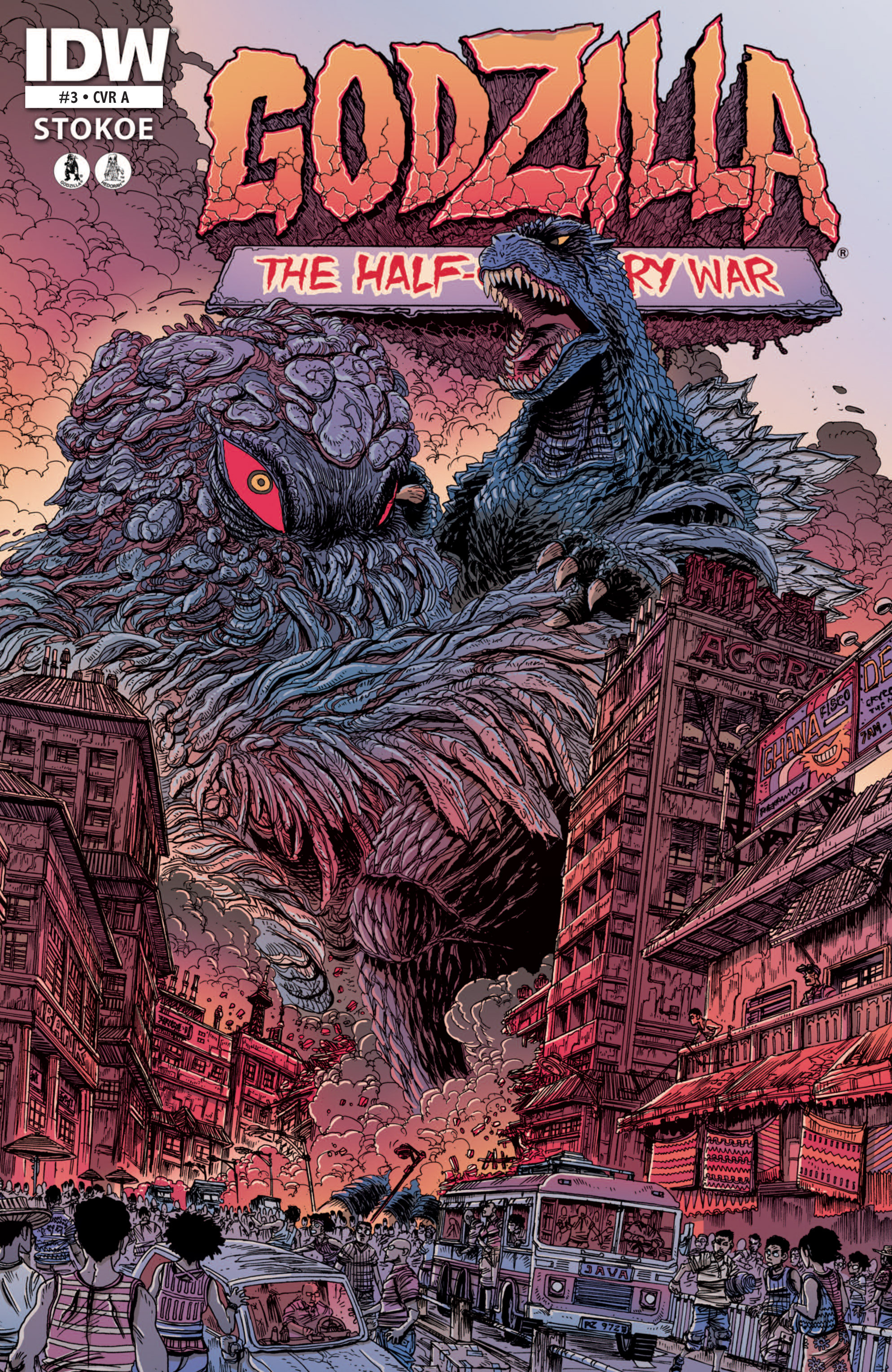 Read online Godzilla: The Half-Century War comic -  Issue #3 - 1