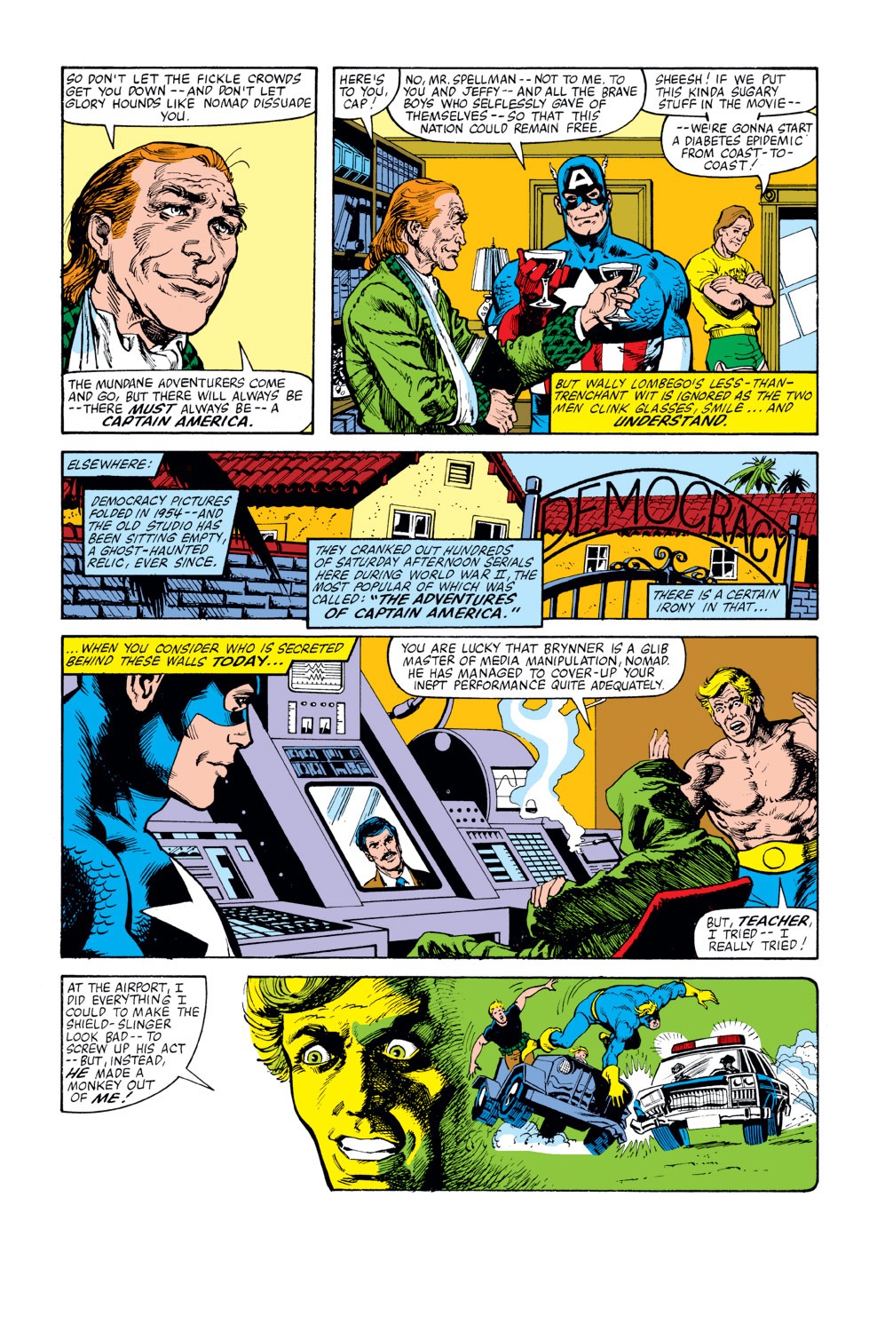Read online Captain America (1968) comic - Issue #262 - 7