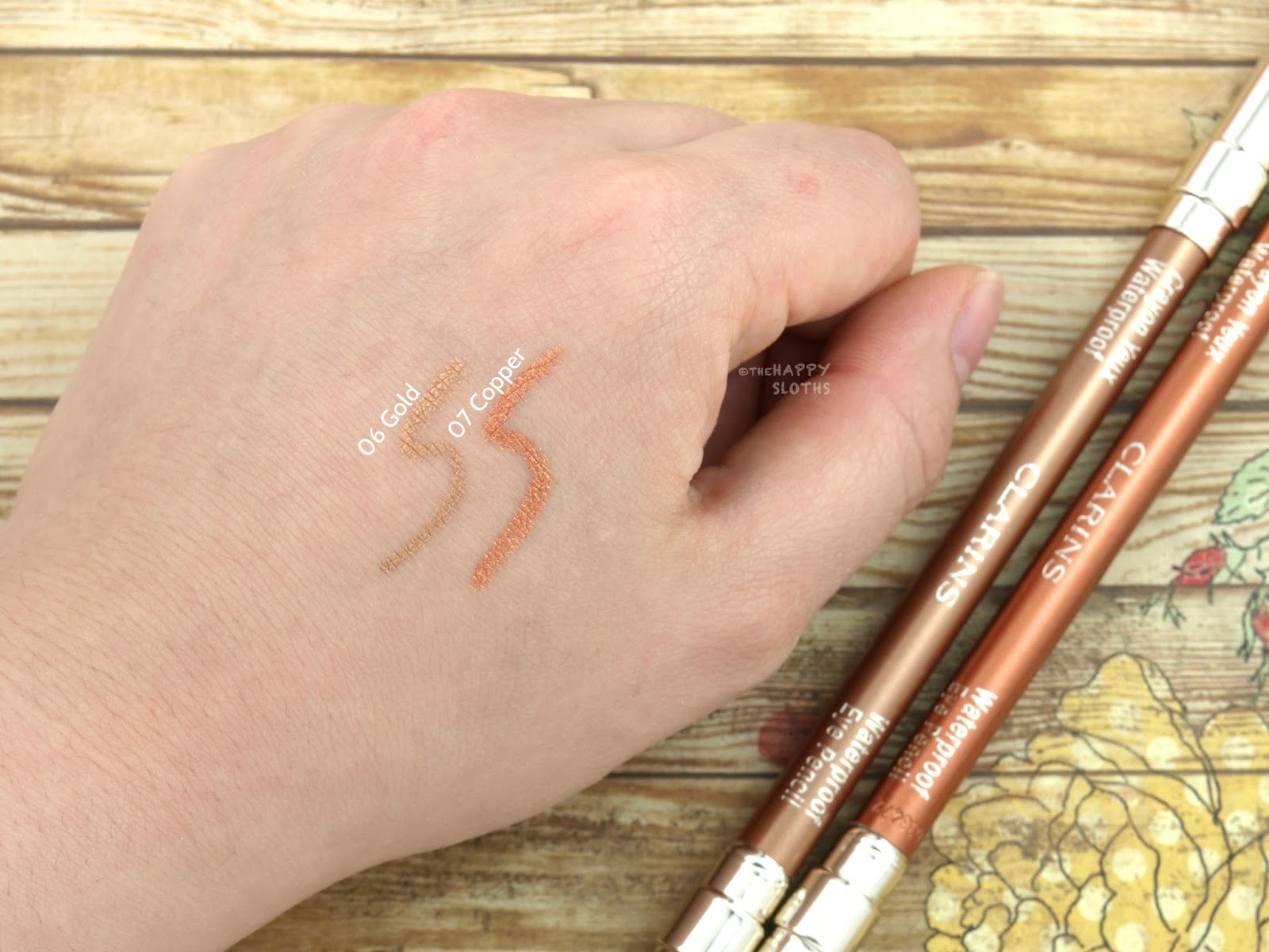 Clarins Summer 2017 Waterproof Eye Pencil: Review and Swatches