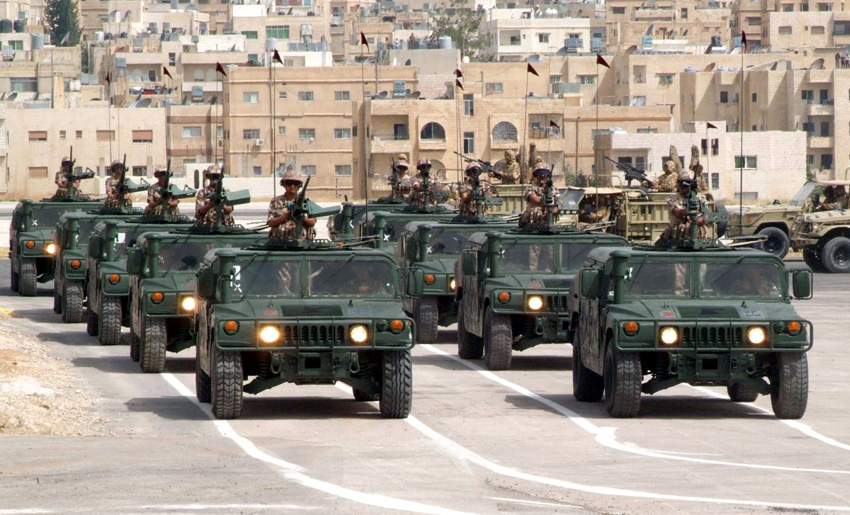 Армия иордании