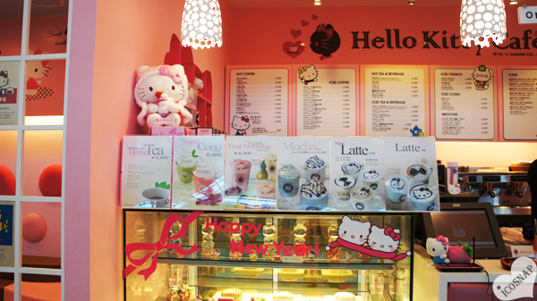 Hello Kitty Cafe in Seoul, Korea