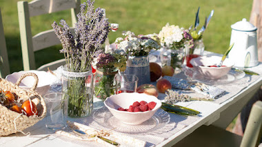 Decorar una mesa inspirada en La Provenza