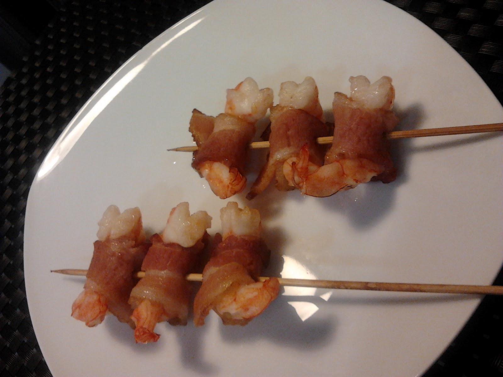Grilled Prawns Wrapped in Bacon Rolls Shan's Recipes