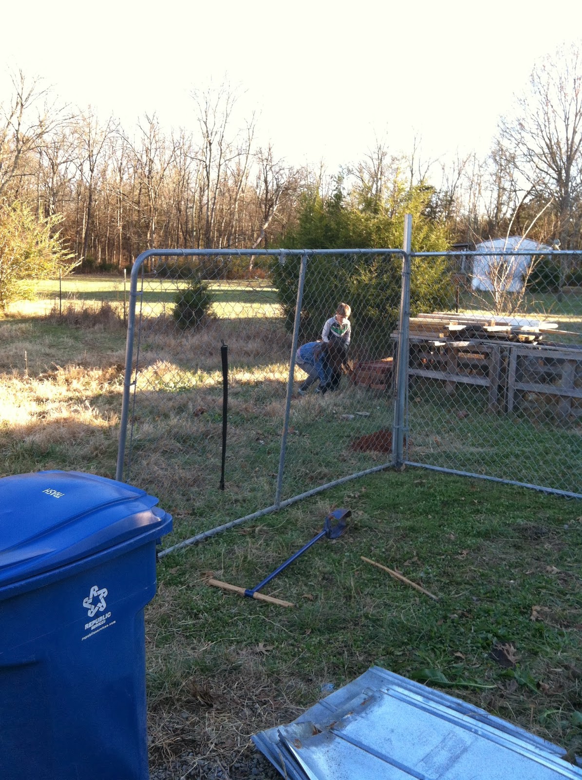 Homestead Catholic My DIY Sheep Dry Lot