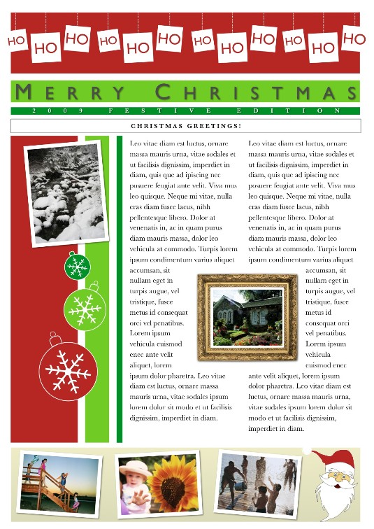 holiday-newsletter-template-playbestonlinegames