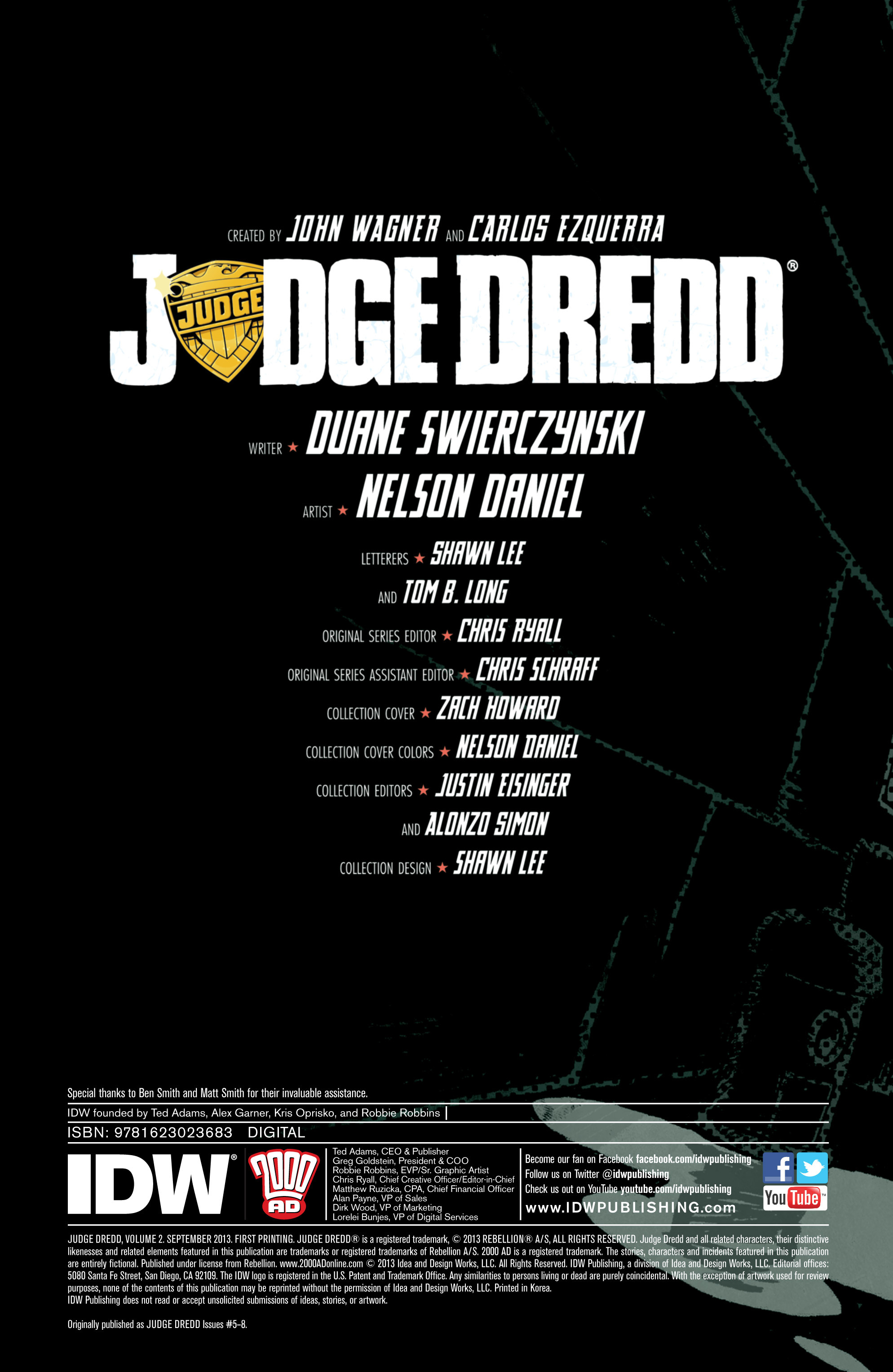 Read online Judge Dredd (2012) comic -  Issue # _TPB 2 - 3