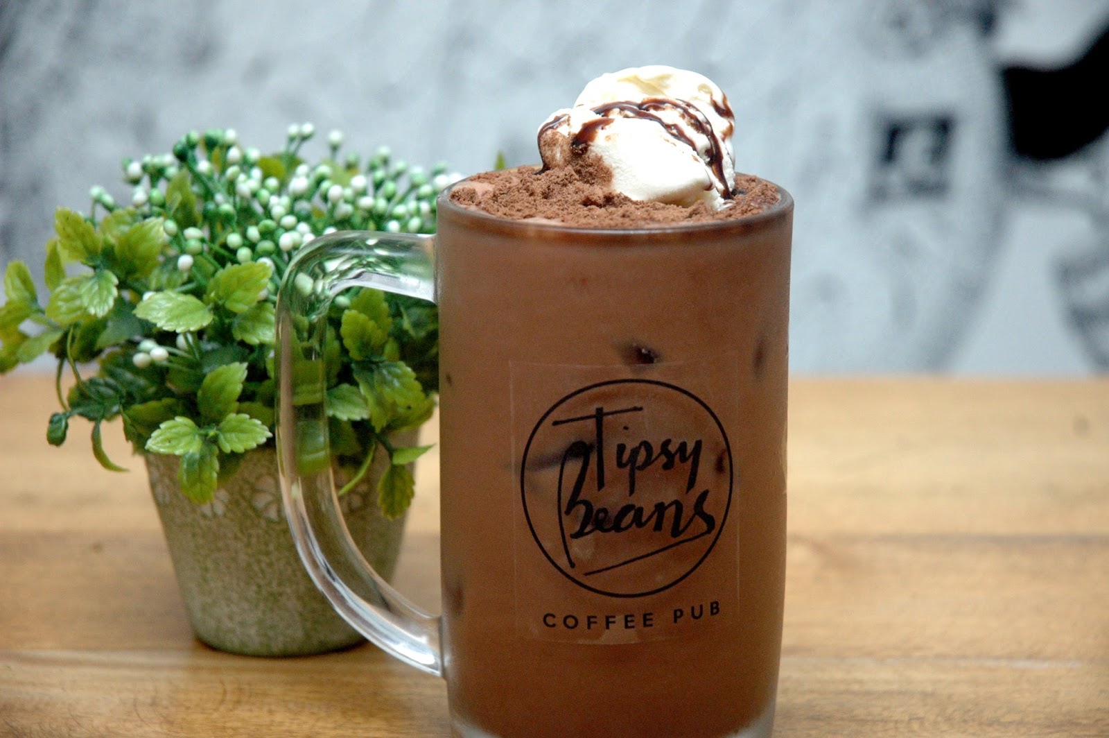 DUDE FOR FOOD Coffee with a Cool Kick at Tipsy Beans Coffee Pub