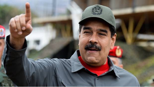 Maduro hace oficial su candidatura para reelegirse en Venezuela